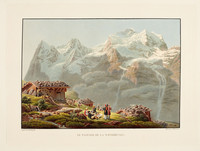 Eiger, Mönch et Jungfrau vus de la Wengernalp