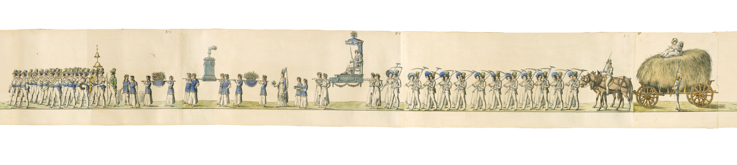 Christian Gottlieb Steinlen, Fête des vignerons, 1833 (détail)