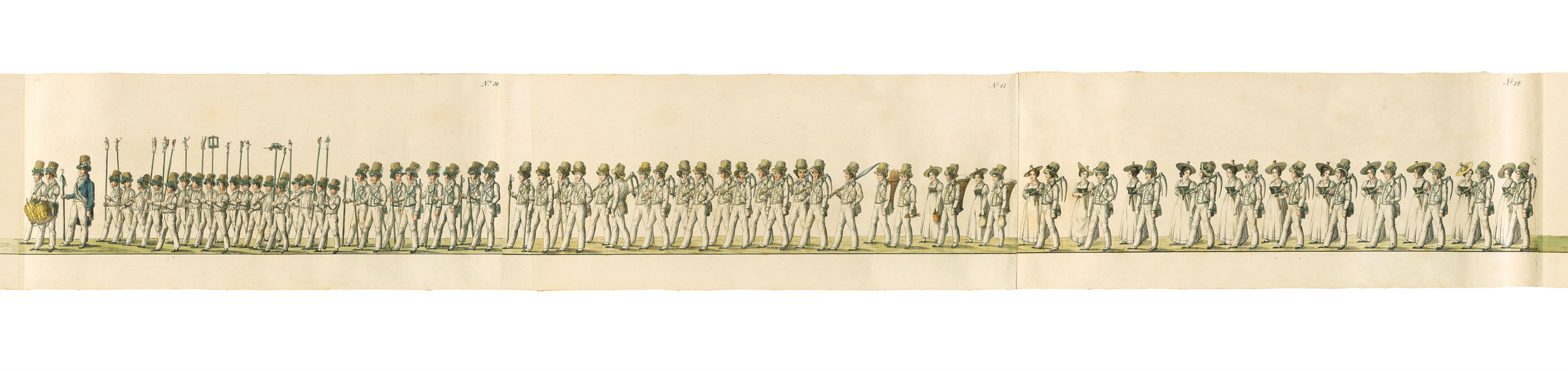 Christian Gottlieb Steinlen, Fête des vignerons, 1833 (détail)