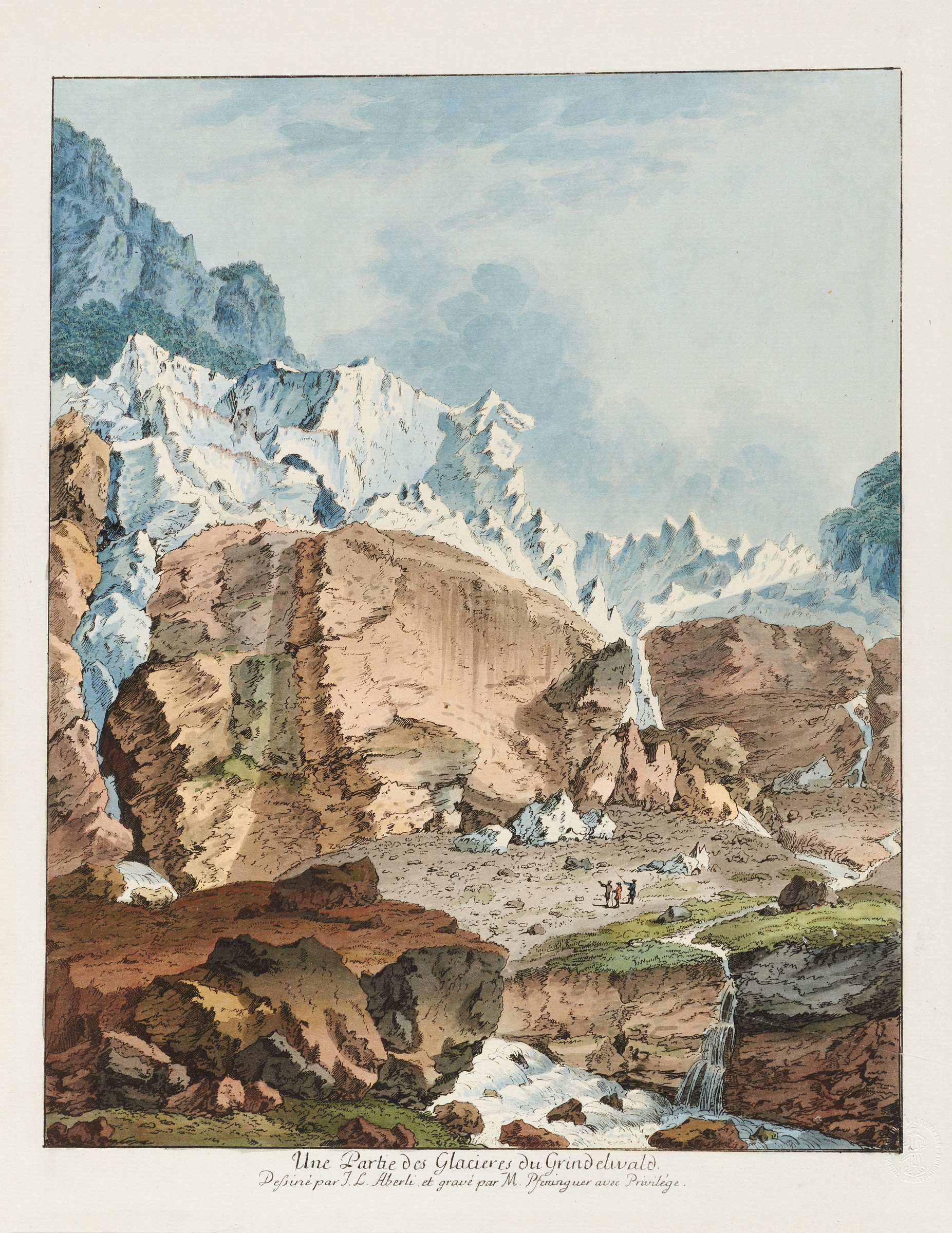Fronte del ghiacciaio inferiore di Grindelwald