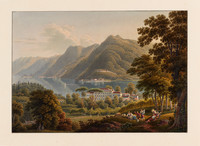 Como, environs. Lac; Villa Olmo