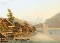 Brienz, vista parziale dal nord-est